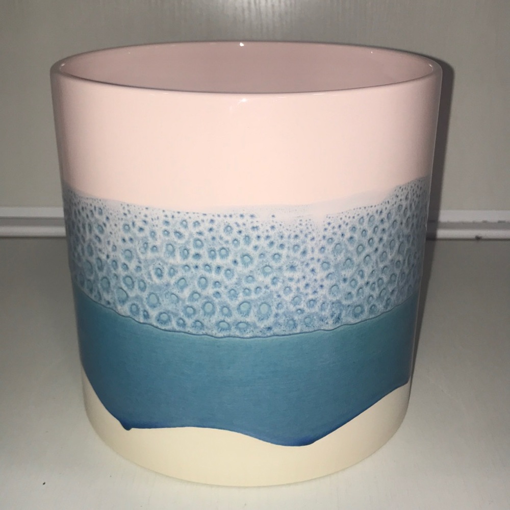 Hand painted Bohemian Plant Pot